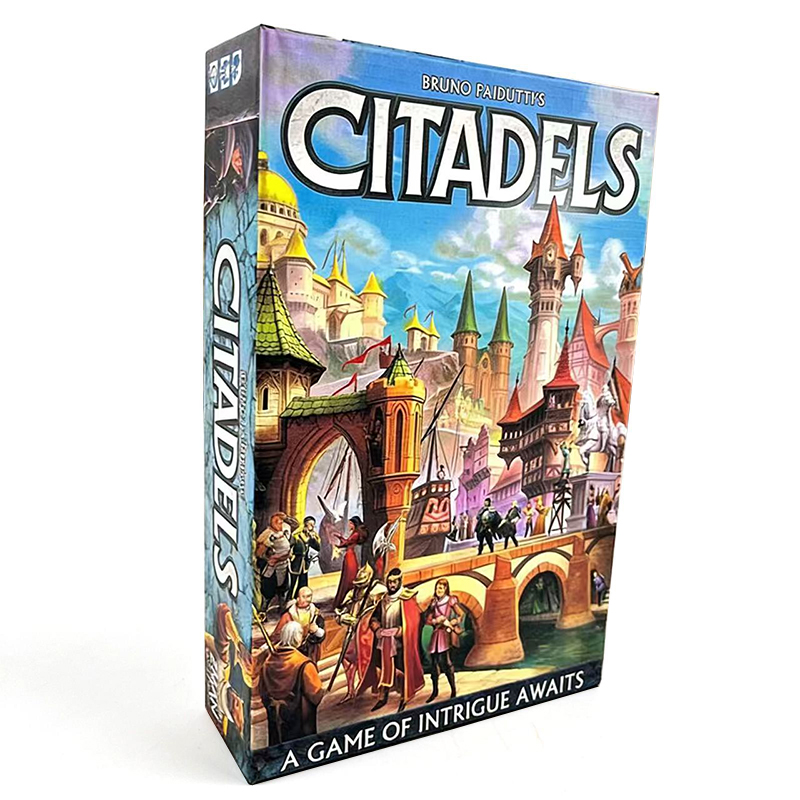 Board Game Catan - Fortress Revised Edition Clash Mittelalterliche Stadt-Baustrategie-Bluffspiel