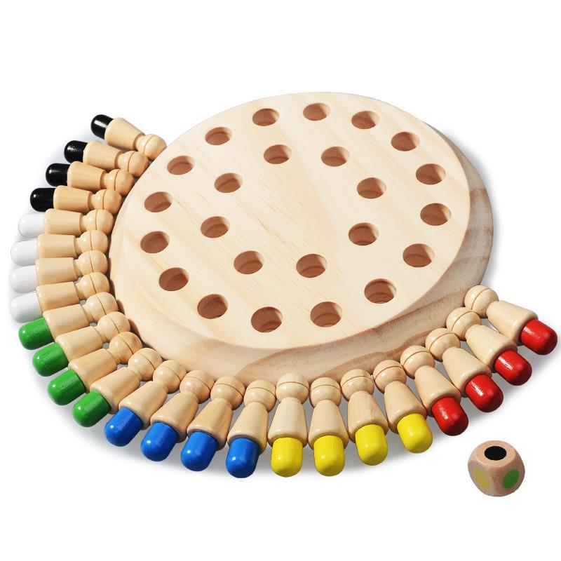 Board Game Of Life - Holz Puzzle Spielzeug Montessori Pädagogisches Lernen