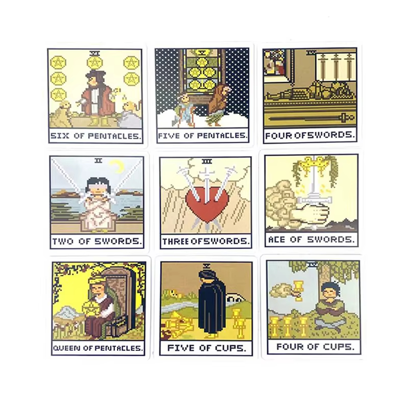 8-Bit Fantasy Tarot Deck Karte – Board Game Of Life Bewertung und Preis