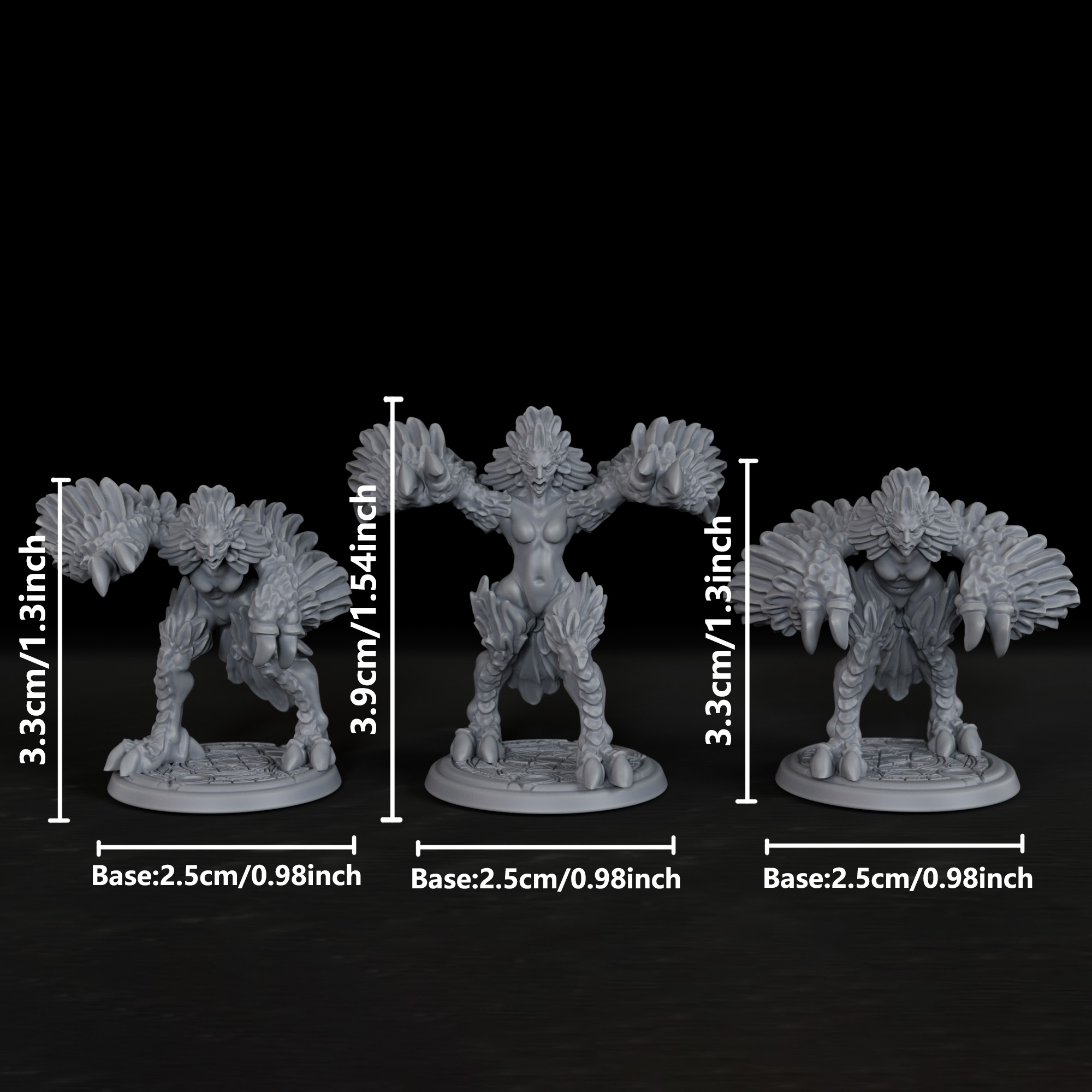 RPG Harpies Miniatur - Weihnac – Board Game Live Bewertung und Preis
