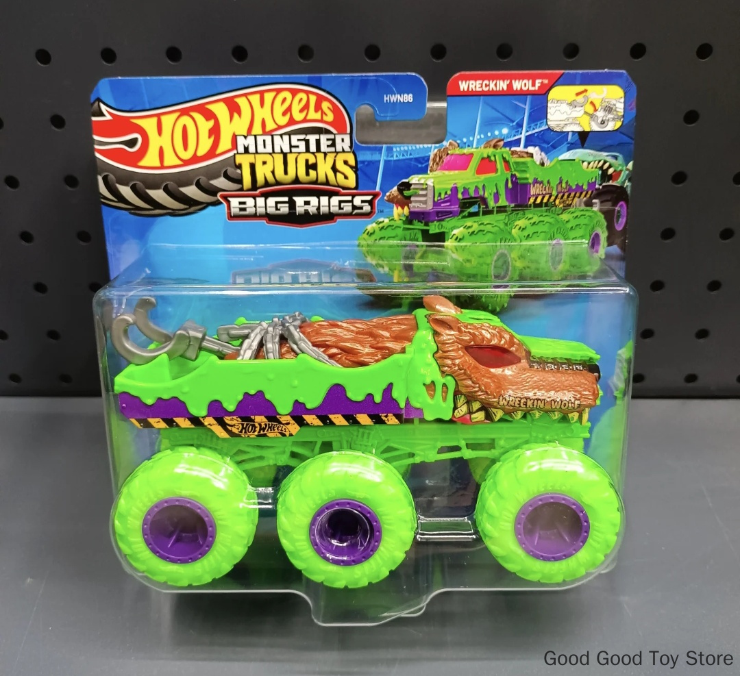 Hot Wheels Mega Wreckin Wolf S – Hot Wheels Car Monster Trucks Bewertung und Preis