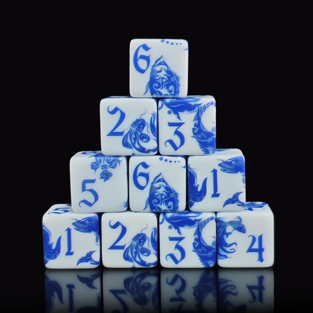 12 Stück blaue und weiße Porze – Board Game Live Bewertung und Preis