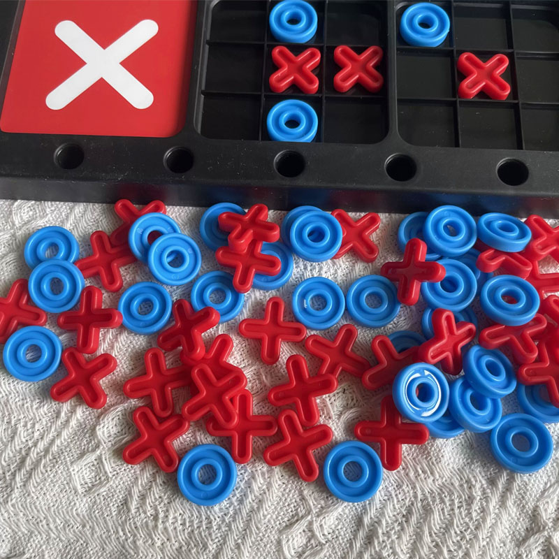 NEU 2-in-1 Tic-Tac-Toe-Brettsp – Strategy Board Game Bewertung und Preis
