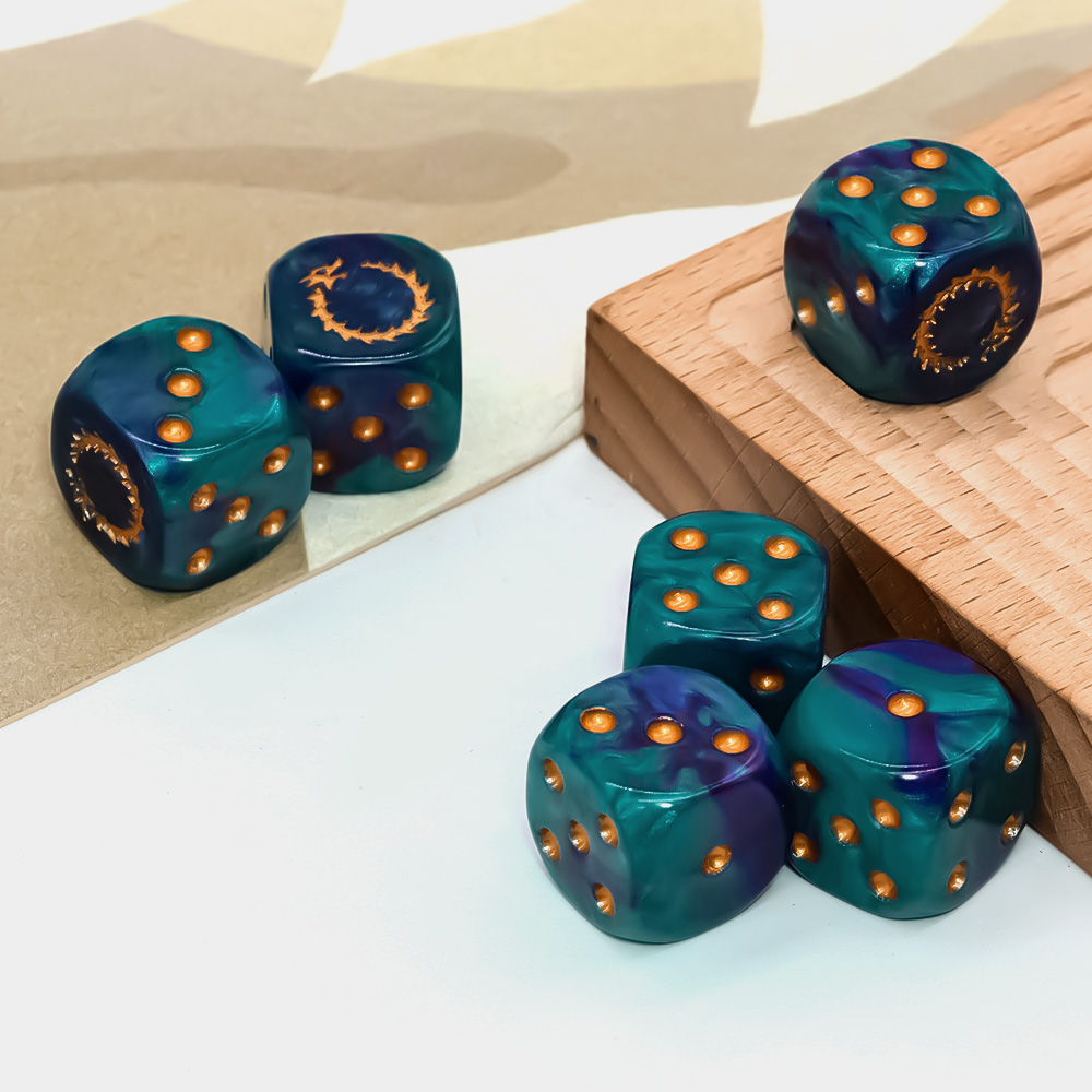 6-teiliges Deep Sea Gold Flame – Board Game Live Bewertung und Preis