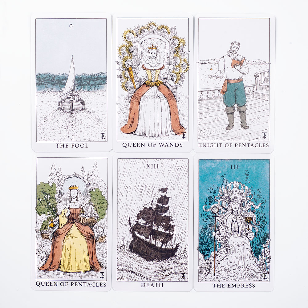 Tarot-Deck mit Ozean-Motiv, 78 – Board Game Of Life Bewertung und Preis